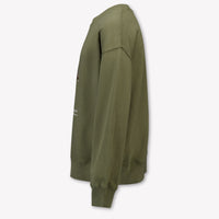 Ralph Lauren niños Chicas suéter en Verde Oliva