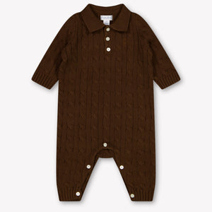 Ralph Lauren bebe Chicos Mono corto en Marrón