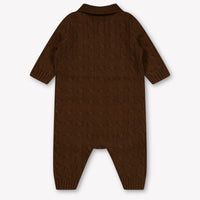 Ralph Lauren bebe Chicos Mono corto en Marrón