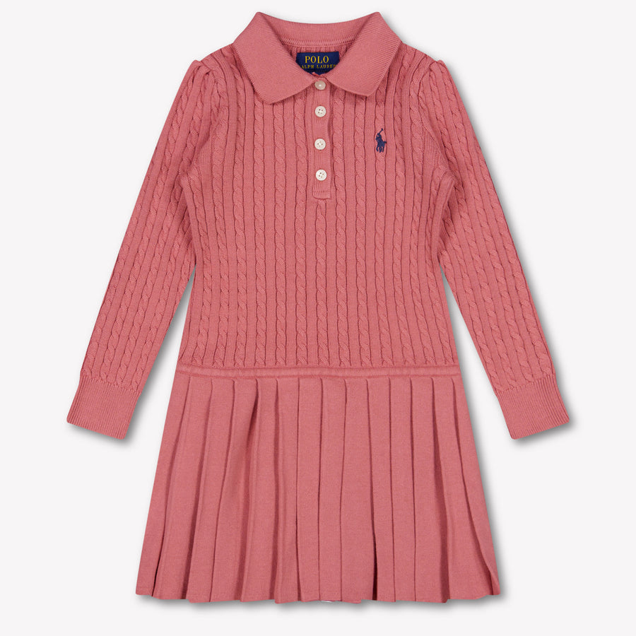 Ralph Lauren Bambini Ragazze Vestirsi Rosa Antico