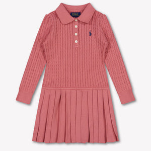 Ralph Lauren Enfants Filles S'habiller en vieux Rose