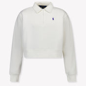 Ralph Lauren Kinder Mädchen Pullover rein Weiß