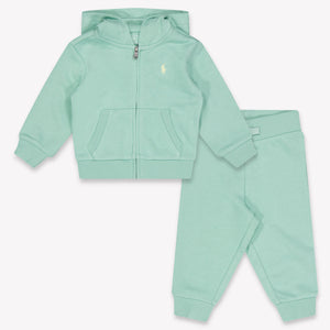 Ralph Lauren Baby Jungen Jogginganzug In Hellgrün