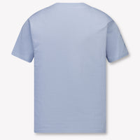 Ralph Lauren Kinder Jongens T-Shirt In Licht Blauw