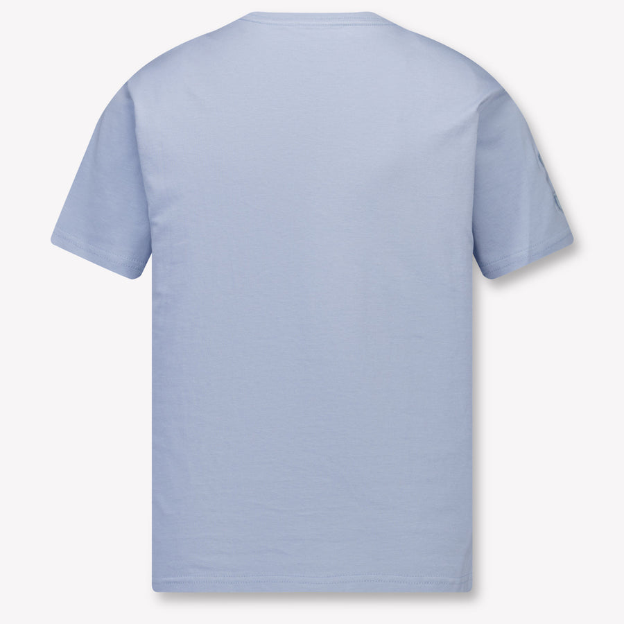 Ralph Lauren Kinder Jongens T-Shirt In Licht Blauw