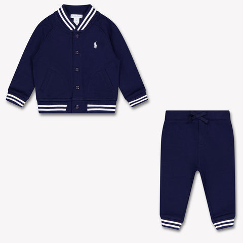Ralph Lauren Baby Jungen Jogginganzug In Marineblau