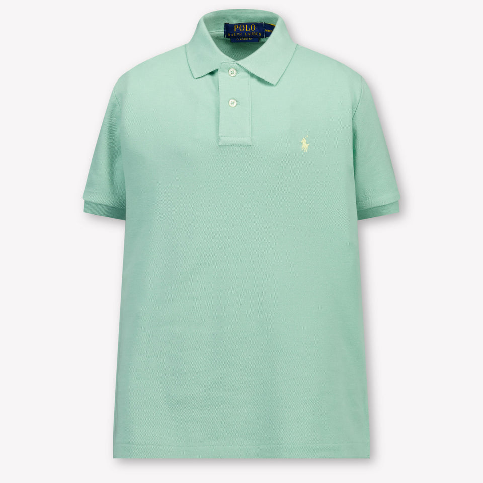 Ralph Lauren Bambini Ragazzi Polo In Verde Chiaro