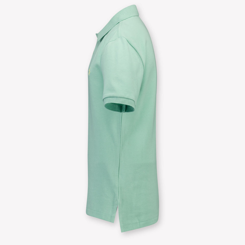 Ralph Lauren Bambini Ragazzi Polo In Verde Chiaro