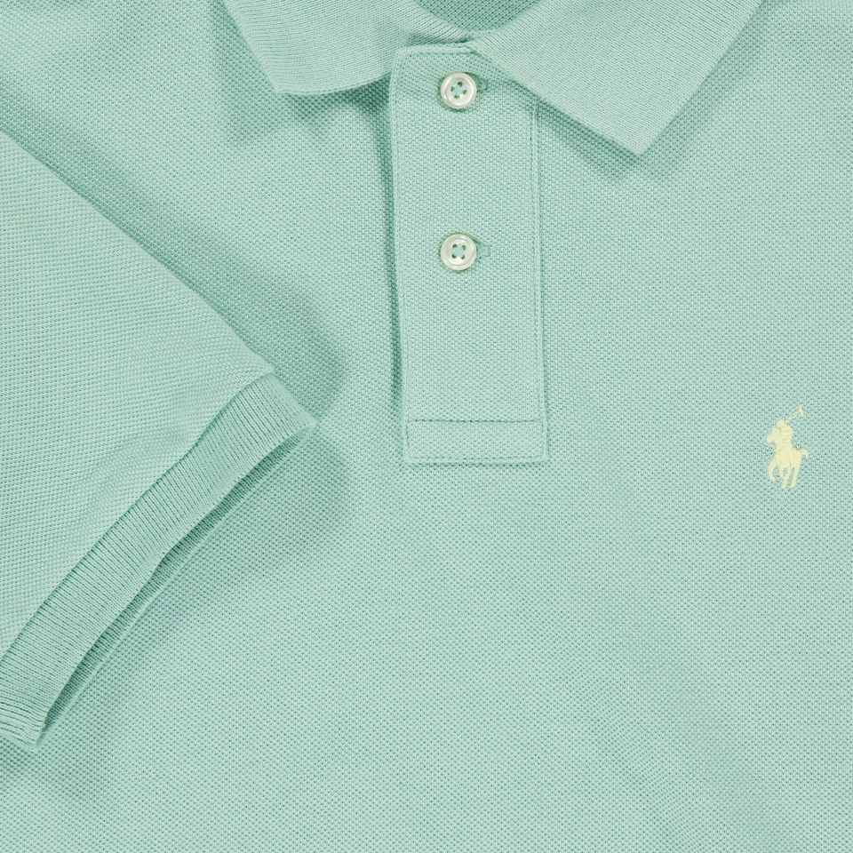 Ralph Lauren Bambini Ragazzi Polo In Verde Chiaro