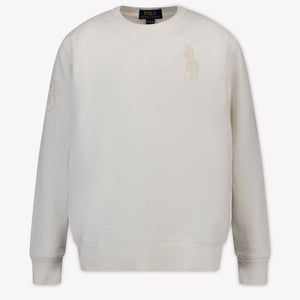 Ralph Lauren Kinder Jungen Pullover rein Weiß