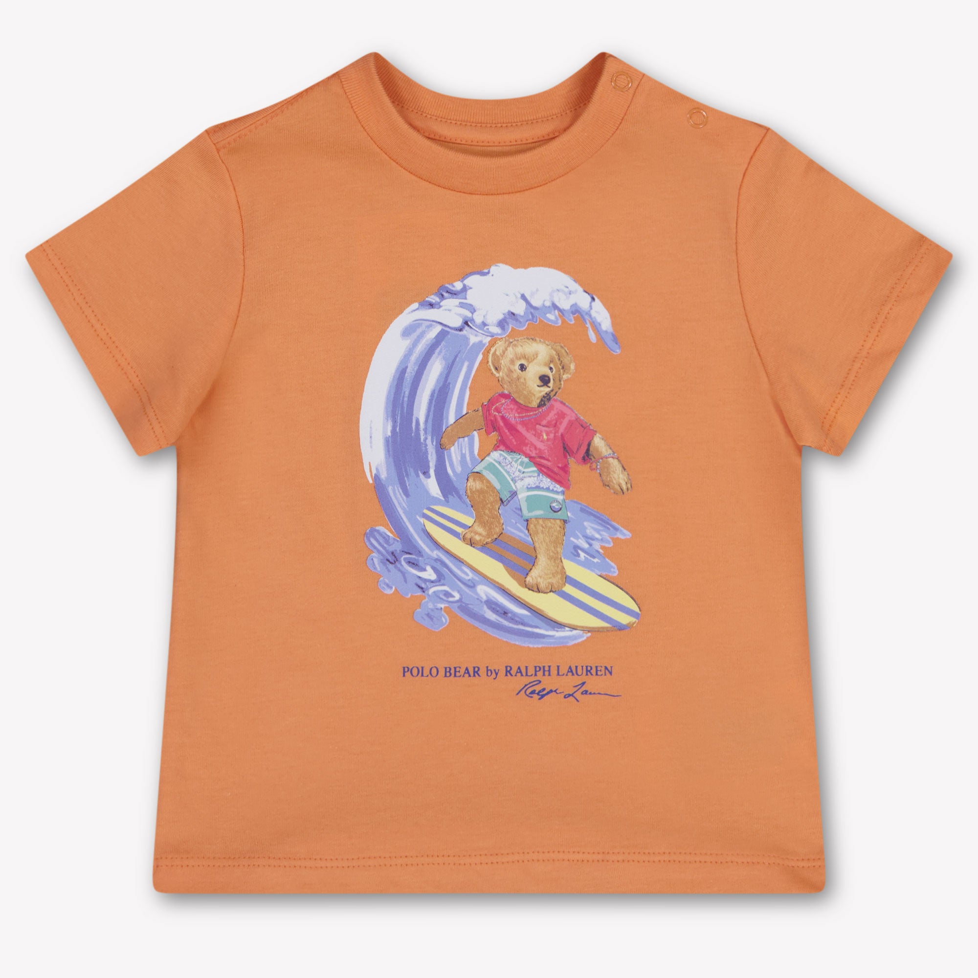 Ralph Lauren Bambino Ragazzi Maglietta dentro Salmone