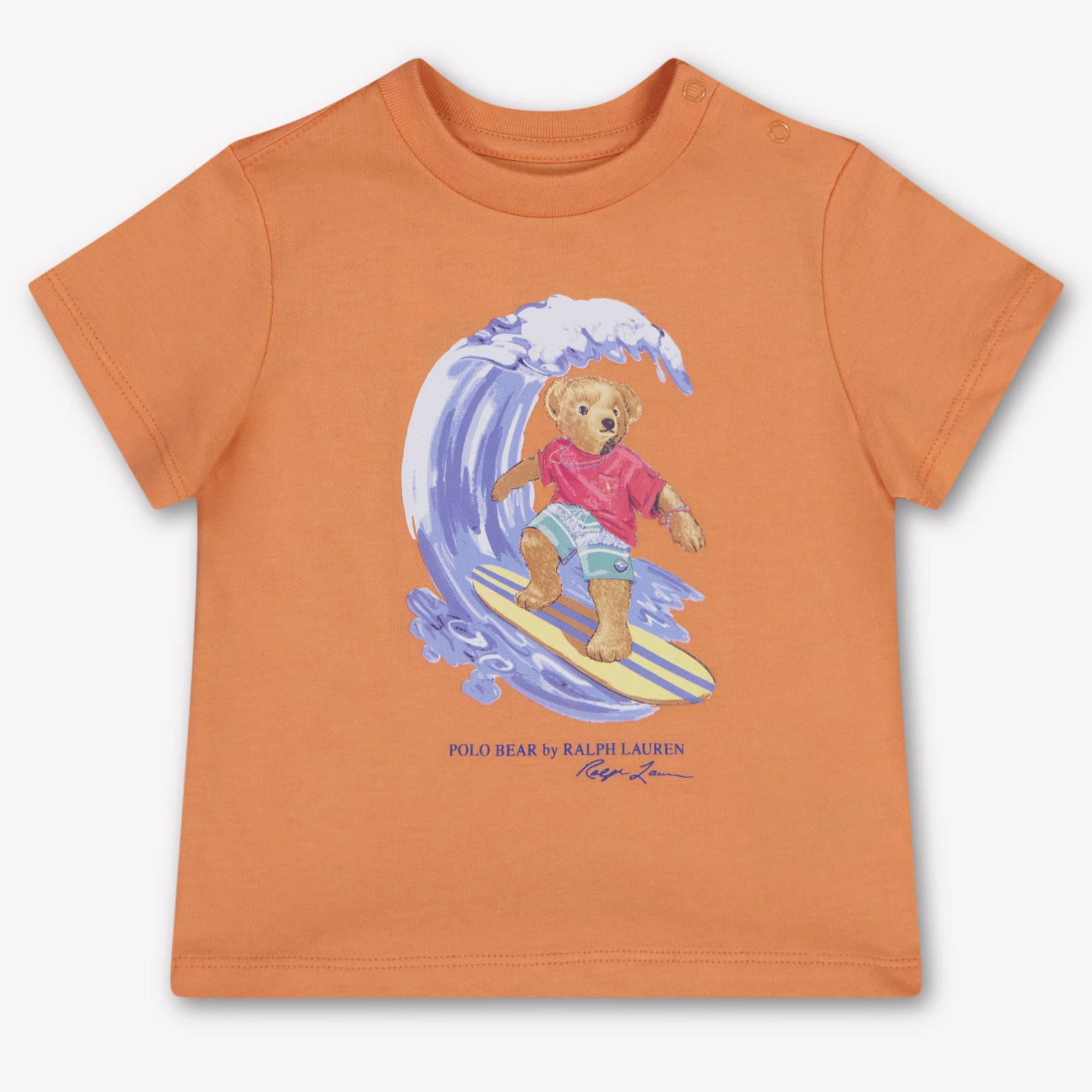 Ralph Lauren Bambino Ragazzi Maglietta dentro Salmone