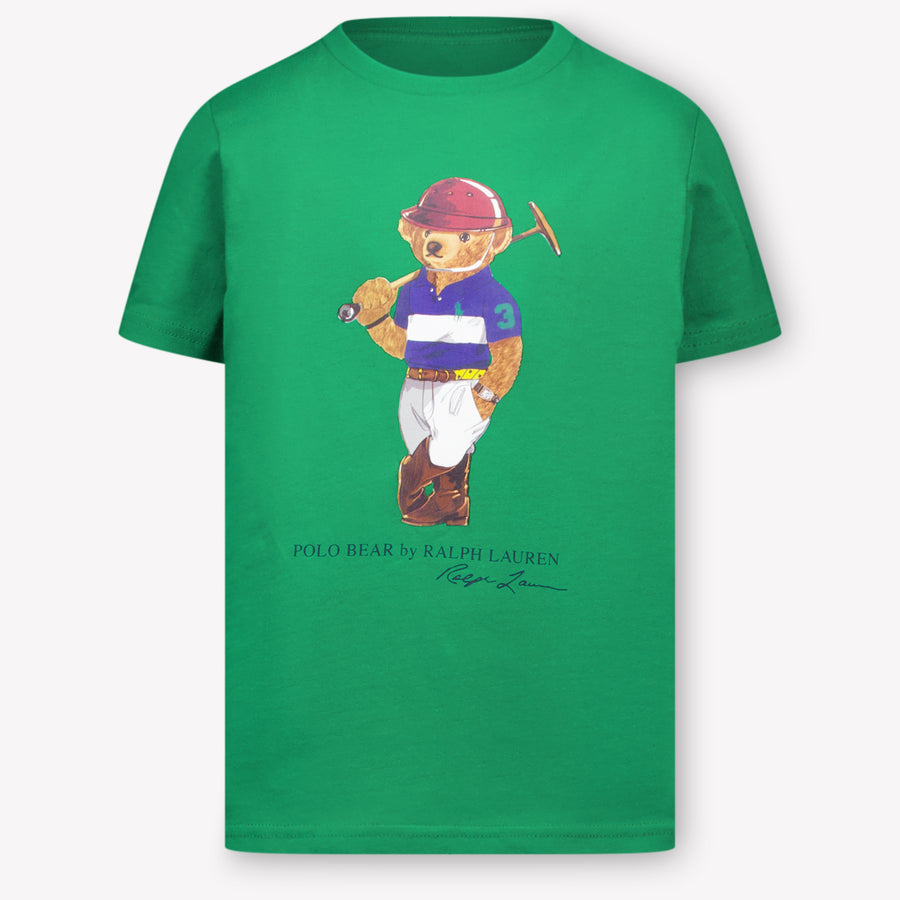 Ralph Lauren Enfants Garçons T-shirt dans Vert