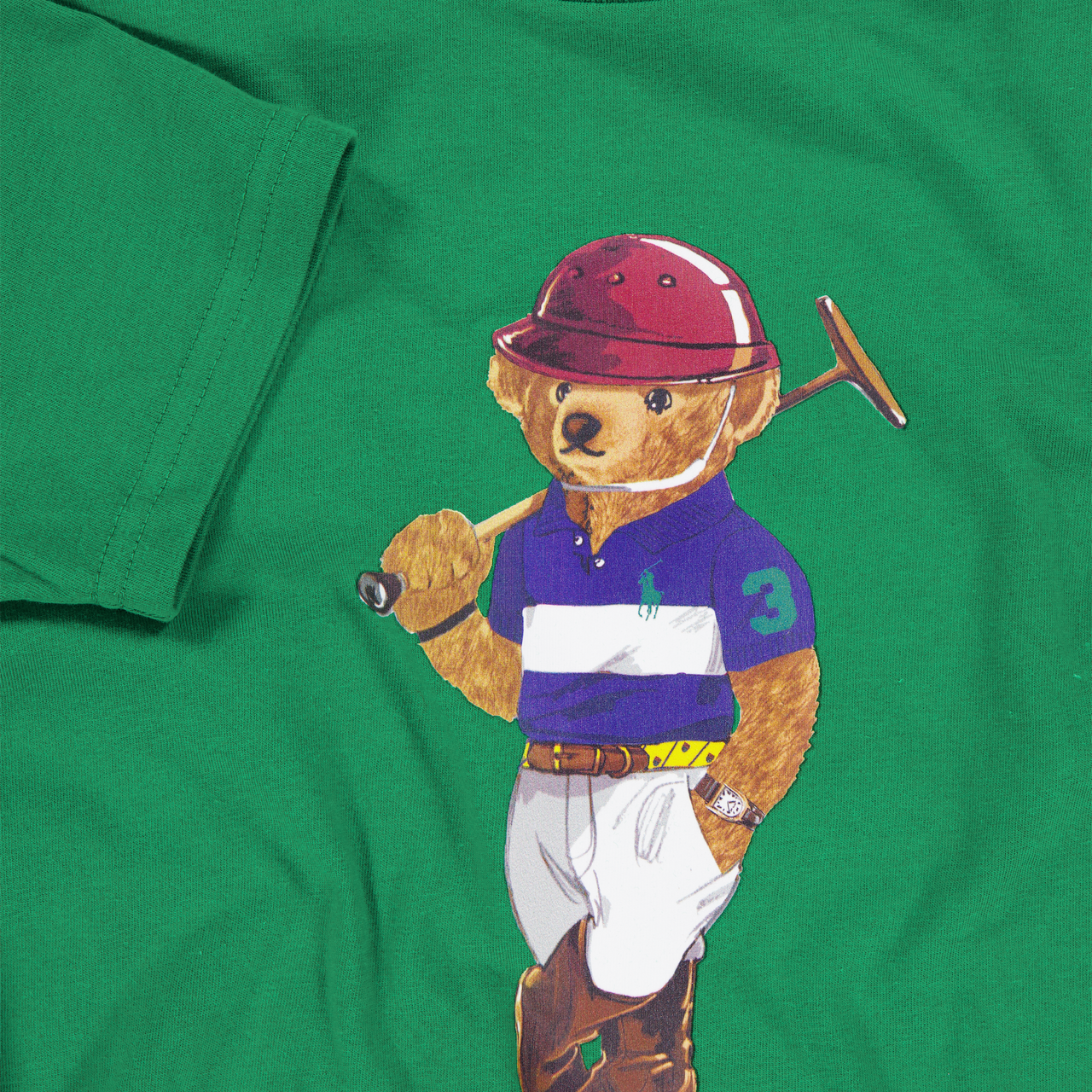 Ralph Lauren Enfants Garçons T-shirt dans Vert