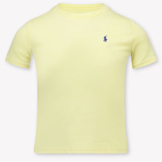 Ralph Lauren niños Chicos Camiseta adentro Amarillo