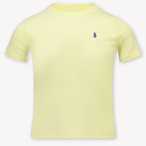 Ralph Lauren Kids Boys T-Shirt In Yellow