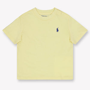 Ralph Lauren bebe Chicos Camiseta adentro Amarillo