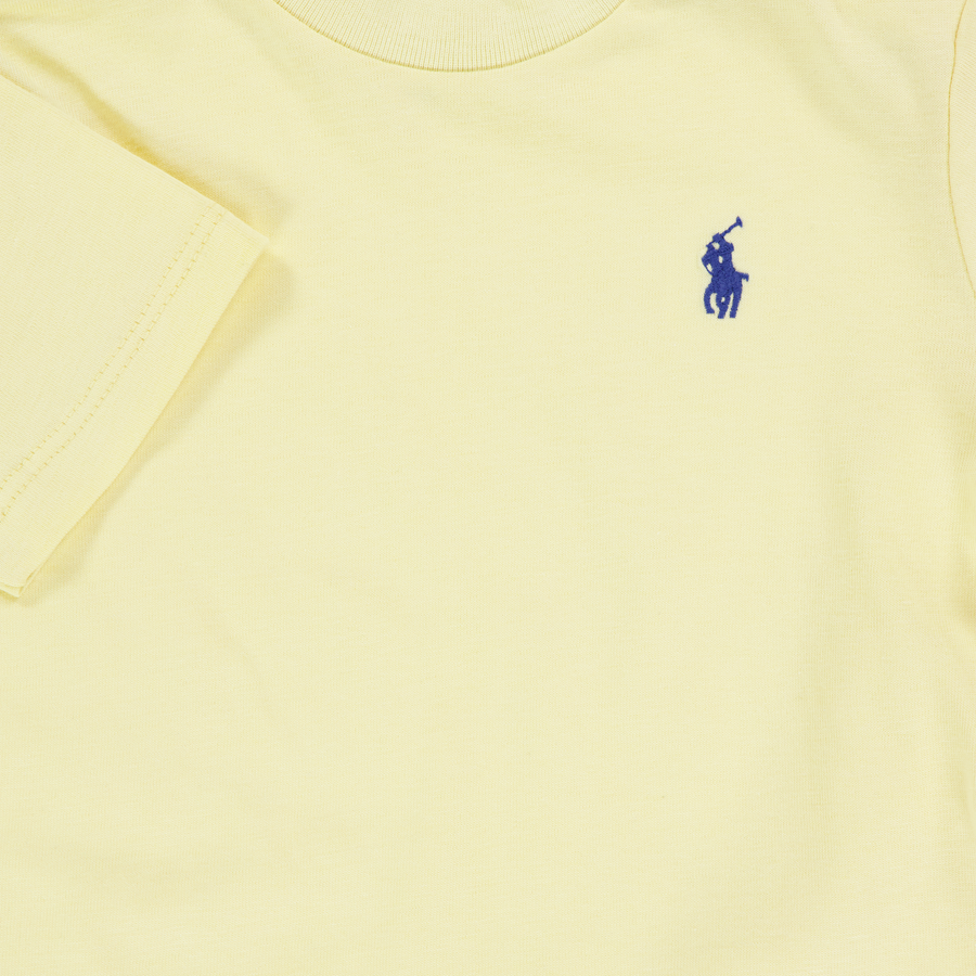 Ralph Lauren bebe Chicos Camiseta adentro Amarillo