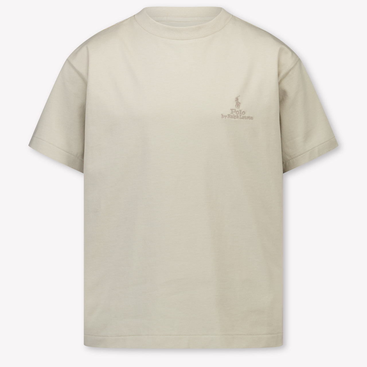 Ralph Lauren niños Chicos Camiseta adentro Beige