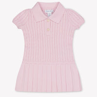 Ralph Lauren Baby Girls Dress In Light Pink