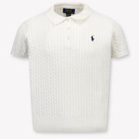 Ralph Lauren Enfants Filles Polo En Blanc