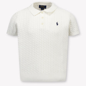 Ralph Lauren Enfants Filles Polo En Blanc