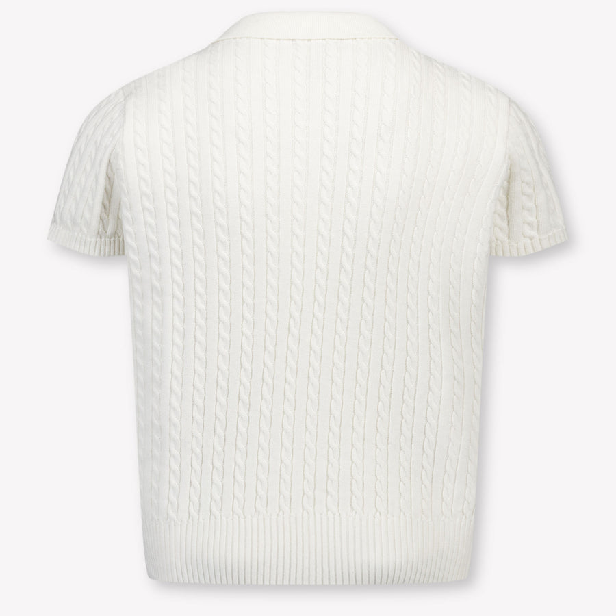 Ralph Lauren Enfants Filles Polo En Blanc
