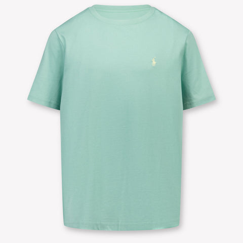 Ralph Lauren Kinder Jongens T-Shirt In Licht Groen
