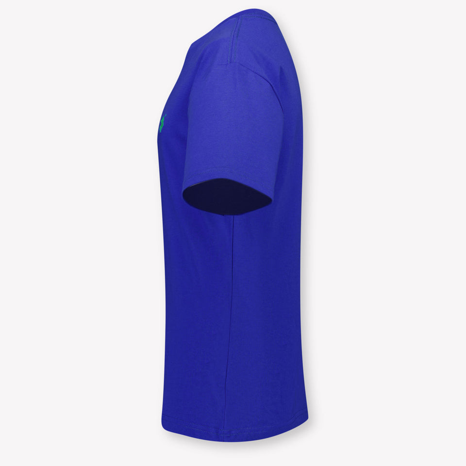 Ralph Lauren Enfants Garçons T-shirt dans Bleu Cobalt