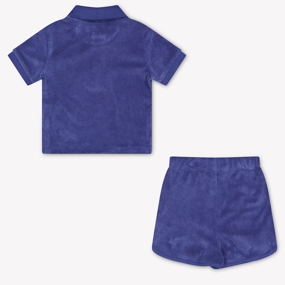 Ralph Lauren bebe Chicos Establecer en Navy