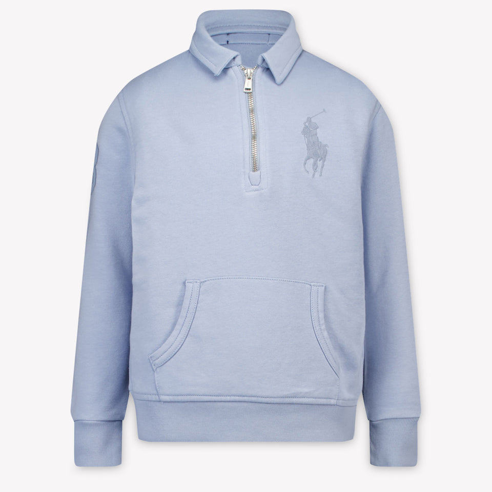 Ralph Lauren Bambini Ragazzi Maglione dentro Azzurro