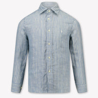 Ralph Lauren niños Chicos Blusa En Azul Claro