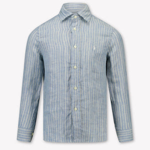 Ralph Lauren niños Chicos Blusa En Azul Claro
