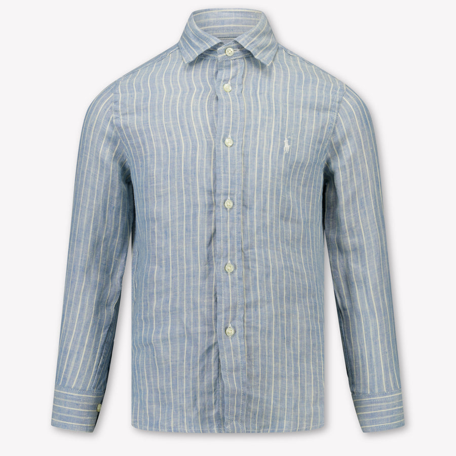 Ralph Lauren niños Chicos Blusa En Azul Claro