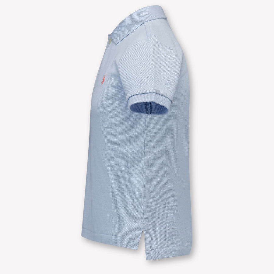 Ralph Lauren Kids Boys Polo In Light Blue