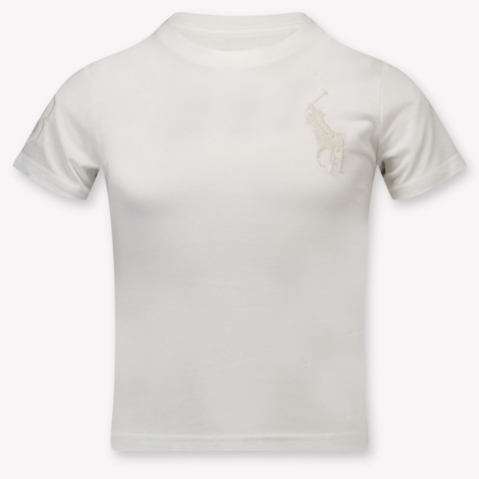 Ralph Lauren Kinder Jongens T-Shirt In Wit