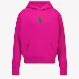 Ralph Lauren Kinder Mädchen Pullover rein Fuchsia