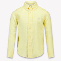 Ralph Lauren Kids Boys Blouse In Yellow