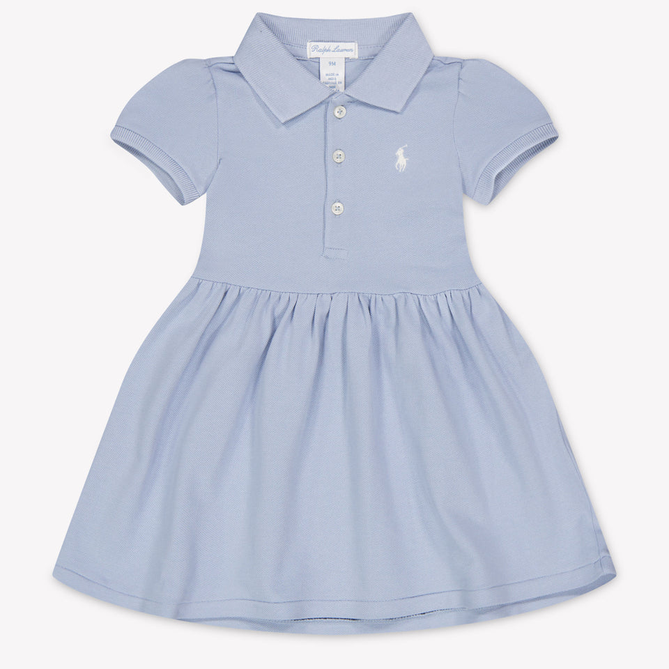 Ralph Lauren bebe Chicas Vístete Azul Claro