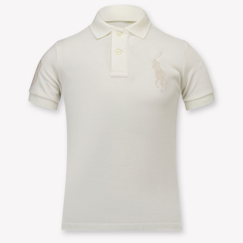 Ralph Lauren Bambini Ragazzi Polo In Bianco