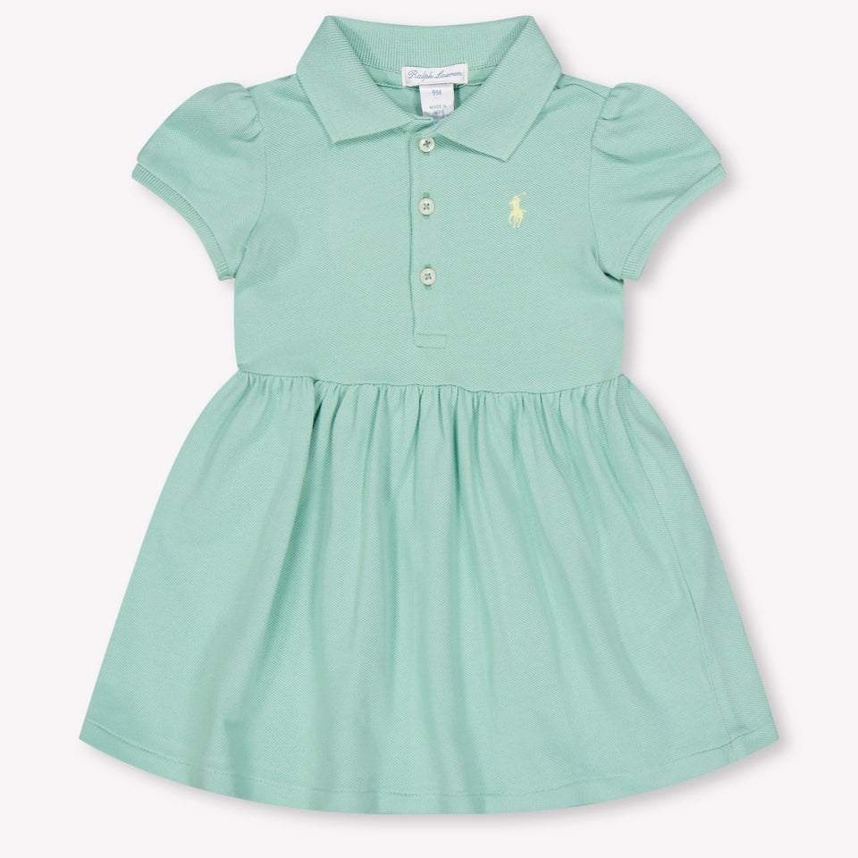 Ralph Lauren Bébé Filles Habillez-vous Vert-Clair
