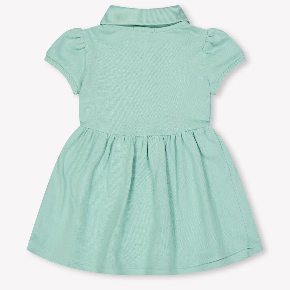 Ralph Lauren Bébé Filles Habillez-vous Vert-Clair