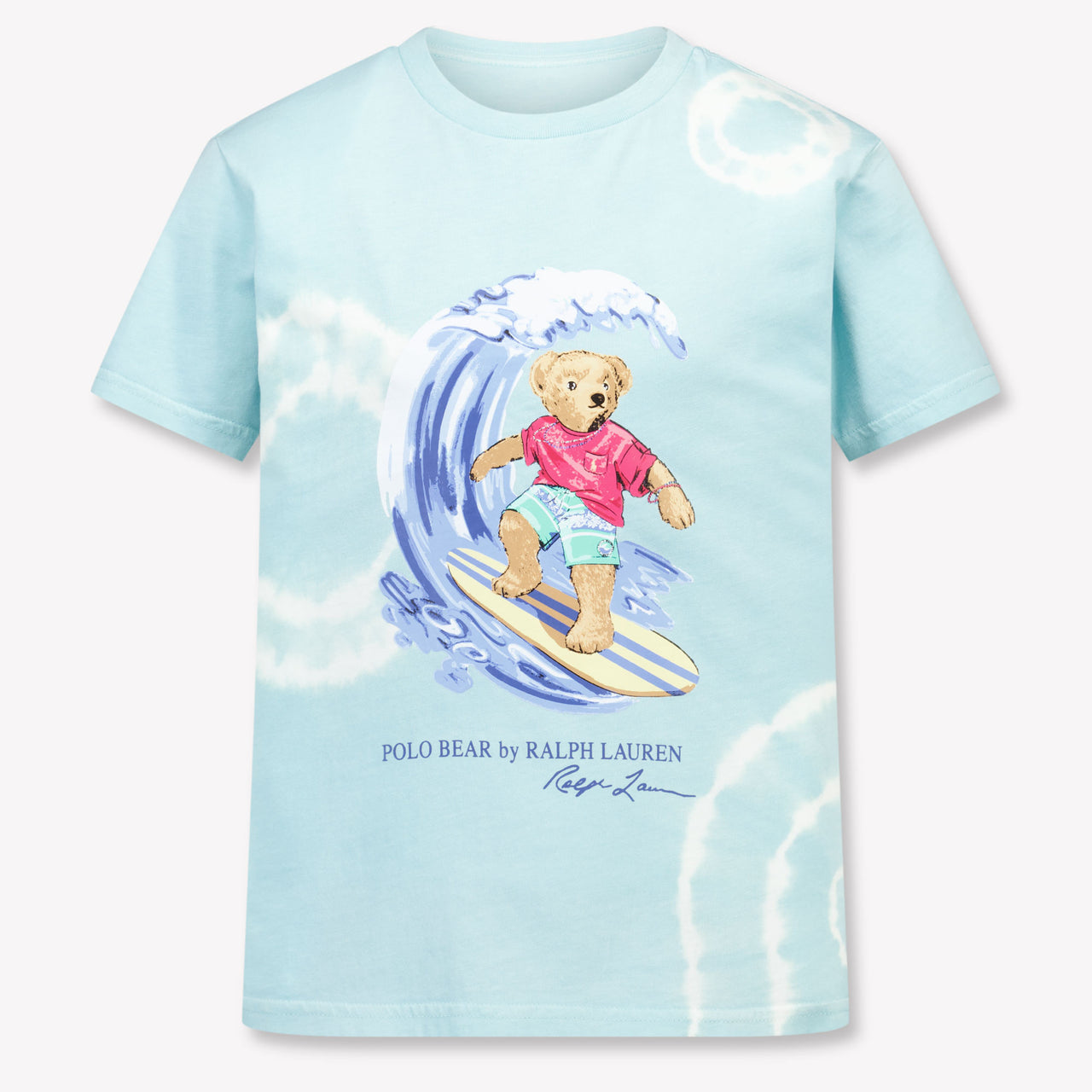 Ralph Lauren Kinder Jongens T-Shirt In Turquoise