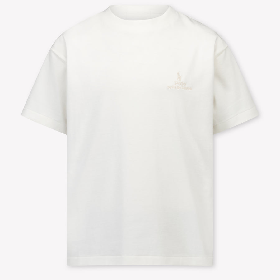 Ralph Lauren Kinder Jungen T-Shirt In Weiß