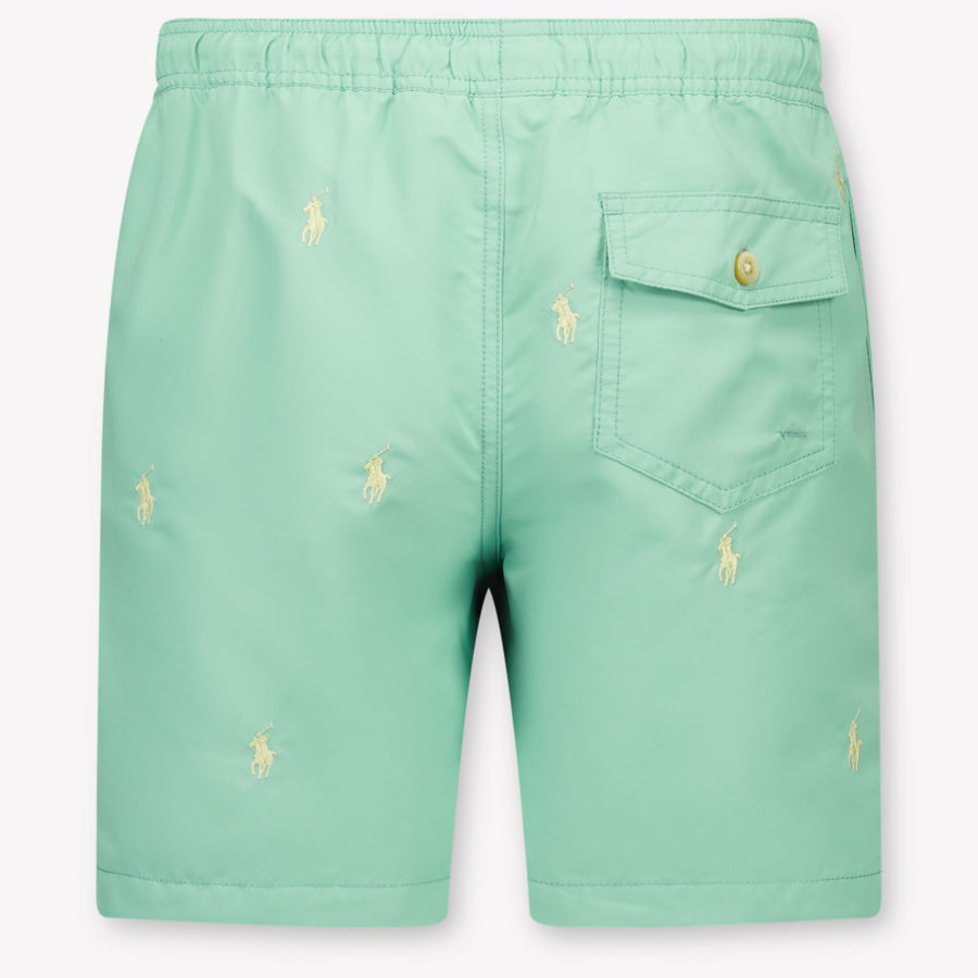 Ralph Lauren Kinder Jongens Zwemkleding In Licht Groen