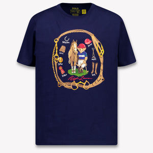 Ralph Lauren Kids Boys T-Shirt In Navy