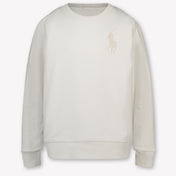 Ralph Lauren Kinder Jungen Pullover rein Weiß