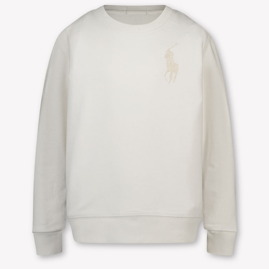 Ralph Lauren Kinder Jungen Pullover rein Weiß
