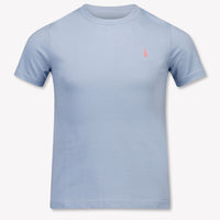 Ralph Lauren niños Chicos Camiseta adentro Azul Claro