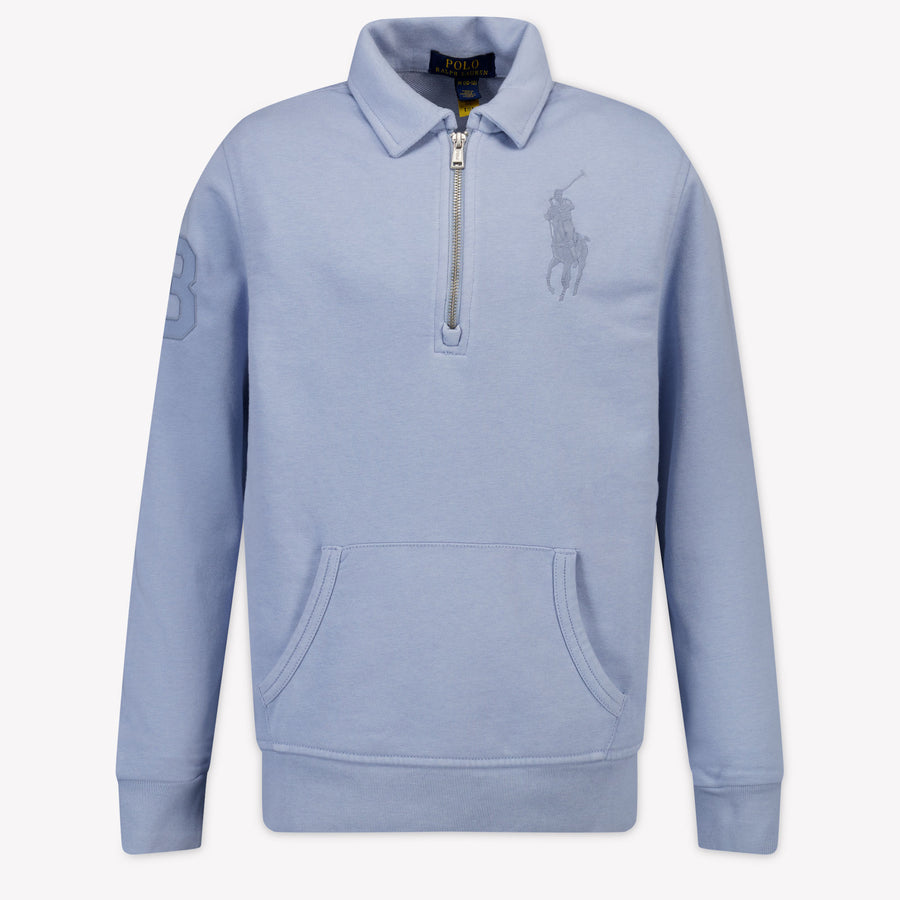 Ralph Lauren Kinder Jungen Pullover rein Hellblau